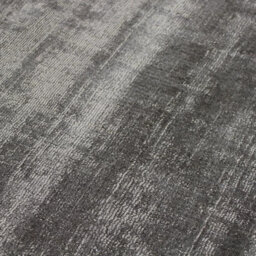Grey Handmade , Luxurious , Modern , Plain Easy To Clean Viscose Rug For Living Room, Bedroom - 66 X 240 (Runner) - thumbnail 5