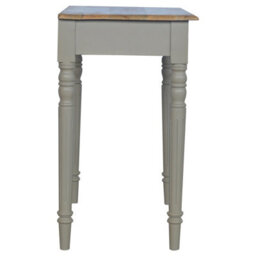 Artisan Furniture Solid Wood Hand Painted Writing Desk - thumbnail 9