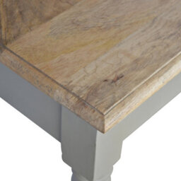 Artisan Furniture Solid Wood Hand Painted Writing Desk - thumbnail 6