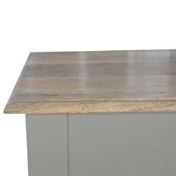 Artisan Furniture Solid Wood Hand Painted Writing Desk - thumbnail 7