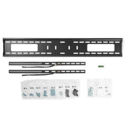 "Nedis Fixed Tv Lcd Wall Mount Bracket 60 - 100"", Maximum Weight 75Kg, Slim Profile - Black" - thumbnail 6