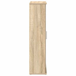Berkfield Bathroom Cabinet With Roll Holder Sonoma Oak 39X22X90 Cm - thumbnail 6