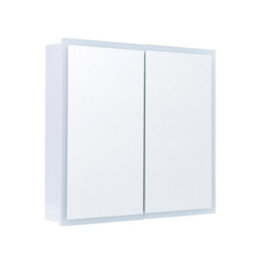 Thehotsale 65Cm W Wall-Mounted Bathroom Led Mirror Cabinet With Shaver Sockets And Adjustable Shelves - thumbnail 2