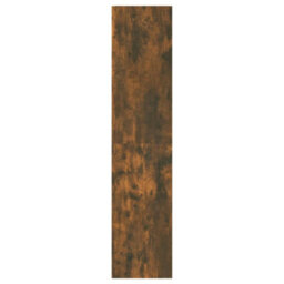 Berkfield Book Cabinet/room Divider Smoked Oak 40X30X135 Cm - thumbnail 6