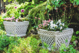 Pair Of Large Arabic Style Garden Planter - thumbnail 4