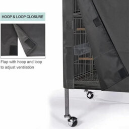 Pcs Bird Cage Cover 80 X 54 120 Cm, Washable Protective Net For Parrot Cage, Made Of 210D Oxford Fabric, Waterproof And Breathable - thumbnail 5