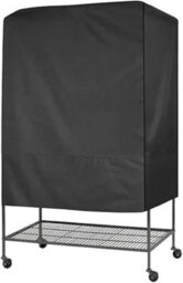 Pcs Bird Cage Cover 80 X 54 120 Cm, Washable Protective Net For Parrot Cage, Made Of 210D Oxford Fabric, Waterproof And Breathable - thumbnail 2