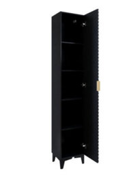 Arte Laura 17 Tall Bathroom Cabinet H1860mm W350mm D350mm - White Gloss Finish - thumbnail 6