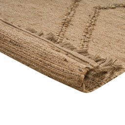 Beliani Rug Handere Beige 160 X 230 Cm Jute - thumbnail 5