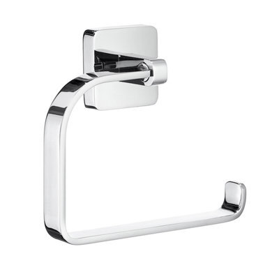 Smedbo Polished Chrome Wall Mounted Toilet Roll Holder For Bathroom - image 1