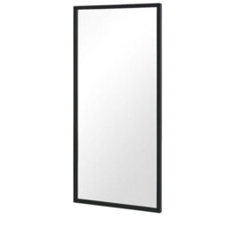 Melody Maison Large Black Rectangle Wall Mirror 60Cm X 140Cm - thumbnail 8
