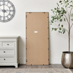 Melody Maison Large Black Rectangle Wall Mirror 60Cm X 140Cm - thumbnail 5