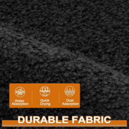 Barrier Mat 60 X 150 Cm Black Dirt Trapper Mat Door Mat Non Slip Washable Indoor Rug Ideal For Entryways Hallways And Offices - thumbnail 6