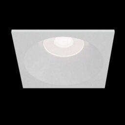 Luminosa Lighting Luminosa Zoom Recessed Square Downlight White, 1 Light Ip65, Gu10 - thumbnail 2