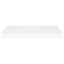 Berkfield Floating Wall Shelves 2 Pcs White 60X23.5X3.8 Cm Mdf - thumbnail 4