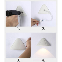 Latto Home Modern Minimalist Led Outdoor Wall Light Waterproof Ip65 Balcony Garden Wall Lamp - thumbnail 5