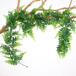 Artificial Boston Ferns, Hanging Leaves, Artificial Greenery Garland, 170Cm Long Garland For Wedding Backdrop, Arch - thumbnail 1