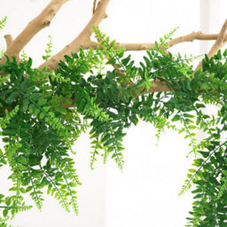 Artificial Boston Ferns, Hanging Leaves, Artificial Greenery Garland, 170Cm Long Garland For Wedding Backdrop, Arch - thumbnail 5