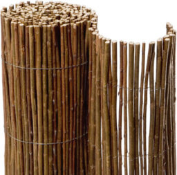 Prime Plus Natural Willow Garden Fence Screening Roll Privacy Border Sun Protection 1.8M X 4M - thumbnail 4