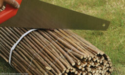 Prime Plus Natural Willow Garden Fence Screening Roll Privacy Border Sun Protection 1.8M X 4M - thumbnail 5