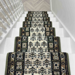 Mayan Stair Runner - Soft & Durable Carpet Runner For Stairs & Staircases, Multiple Lengths - thumbnail 9