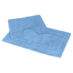 Showerdrape Pinnacle Cobalt 2 Piece 100% Cotton Bath Mat Set - thumbnail 4