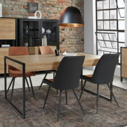 Furniture To Go High Rock Dining Table In Riviera Oak - thumbnail 7