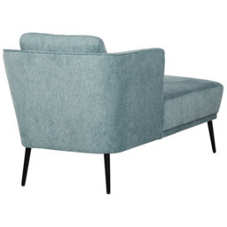 Beliani Right-Hand Chaise Longue Artheze Fabric Light Blue - thumbnail 5