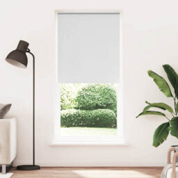 Walplus White Blackout Roller Blind 80 X 230 Cm - Complete Fitting Kit Included