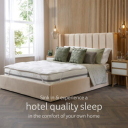 Snuggledown Luxurious Hotel 5Cm Anti Allergy Mattress Topper - thumbnail 2