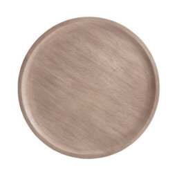 MH London Electra Side Table Solid Wood Living Room End Table Bedside Table Greige Wooden Side Table - thumbnail 6