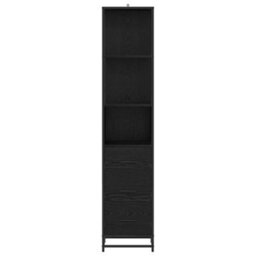Walplus Bathroom Cabinet With Drawer Black Oak 35 X 37.5 X 166 Cm - thumbnail 6