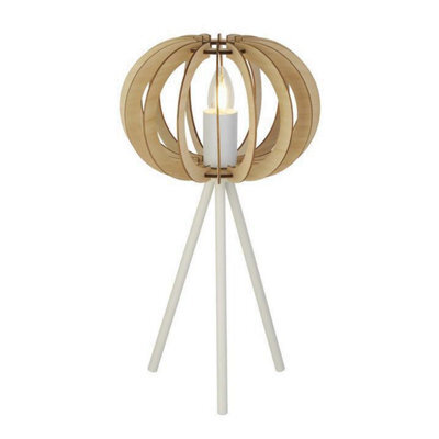 Danese Tripod Table Lamp (Oak Shade) - image 1