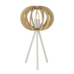 Danese Tripod Table Lamp (Oak Shade)