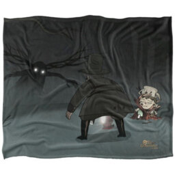Over The Garden Wall Silky Beast Vs Woodsman Supersoft Blanket Multicoloured (152Cm X 127Cm) - thumbnail 1