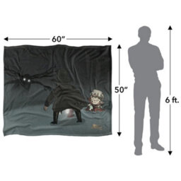 Over The Garden Wall Silky Beast Vs Woodsman Supersoft Blanket Multicoloured (152Cm X 127Cm) - thumbnail 5