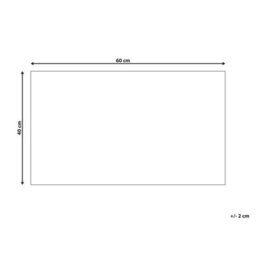 Beliani Doormat Togiak Natural 40 X 60 Cm Coir - thumbnail 3