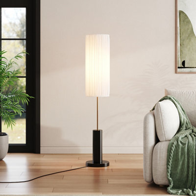 Darphe Modern Fabric Floor Lamp, Living Room Decorative Floor Lamp , E27 Lamp Base - image 1