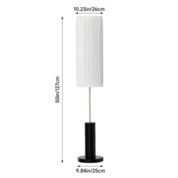 Darphe Modern Fabric Floor Lamp, Living Room Decorative Floor Lamp , E27 Lamp Base - thumbnail 7