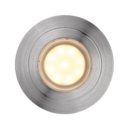 Luminosa Lighting Luminosa Hayz Integrated Led Outdoor Coastal Recessed Light Marine Grade Brushed Stainless Steel, Frosted Ip67 - thumbnail 3
