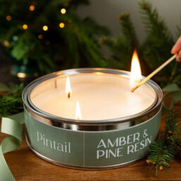 Pintail Candles Grande Triple Wick - Amber & Pine Resin - thumbnail 2