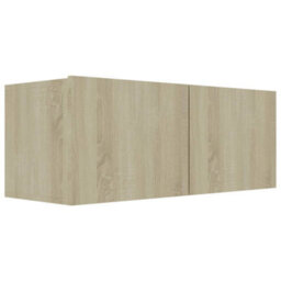 Vidaxl Tv Cabinet Sonoma Oak 80X30X30 Cm Engineered Wood - thumbnail 2