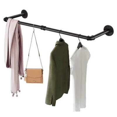 1 X 81Cm Wall Mounted Clothes Rail - image 1
