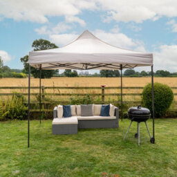 Jack Stonehouse Pop Up 3X3 Gazebo Without Sides Beige - thumbnail 4