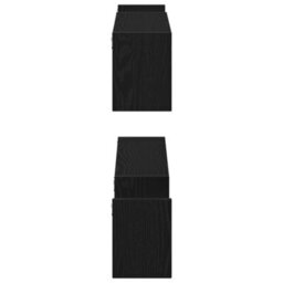 Walplus Wall Shelf 2 Pcs Black Oak 100 X 15 X 20 Cm Engineered Wood - thumbnail 6
