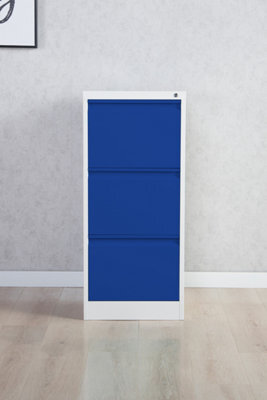 Phoenix Safe Company Phoenix Fc Series Fc1003Gbk Filing Cabinet In Blue - image 1