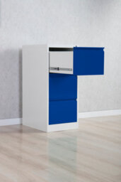 Phoenix Safe Company Phoenix Fc Series Fc1003Gbk Filing Cabinet In Blue - thumbnail 3