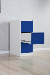 Phoenix Safe Company Phoenix Fc Series Fc1003Gbk Filing Cabinet In Blue - thumbnail 5