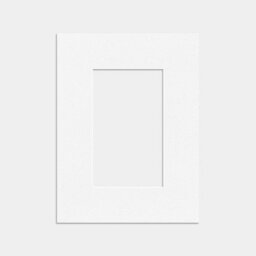 Ak Frames 8X6 White Picture Mounts To Fit 5X3 Aperture Size - Mount Board Only (No Frame Included) - thumbnail 1