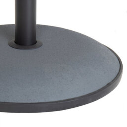 Charles Bentley 15Kg Round Concrete Parasol Base Umbrella Stand In Grey - thumbnail 5